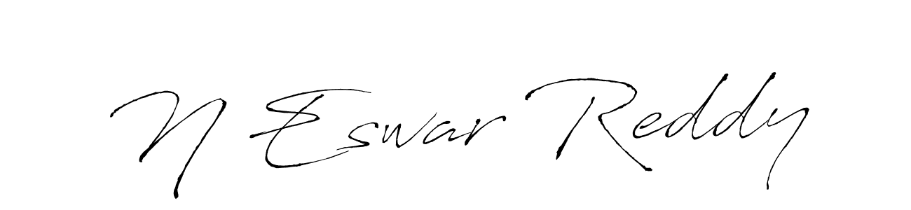 It looks lik you need a new signature style for name N Eswar Reddy. Design unique handwritten (Antro_Vectra) signature with our free signature maker in just a few clicks. N Eswar Reddy signature style 6 images and pictures png